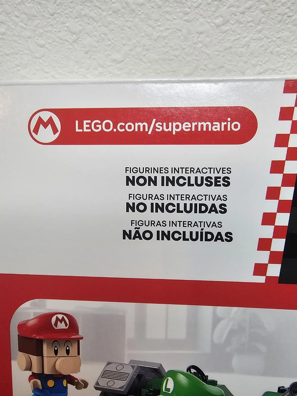 Lego Super Mario Red and Green Kart Duel Playset